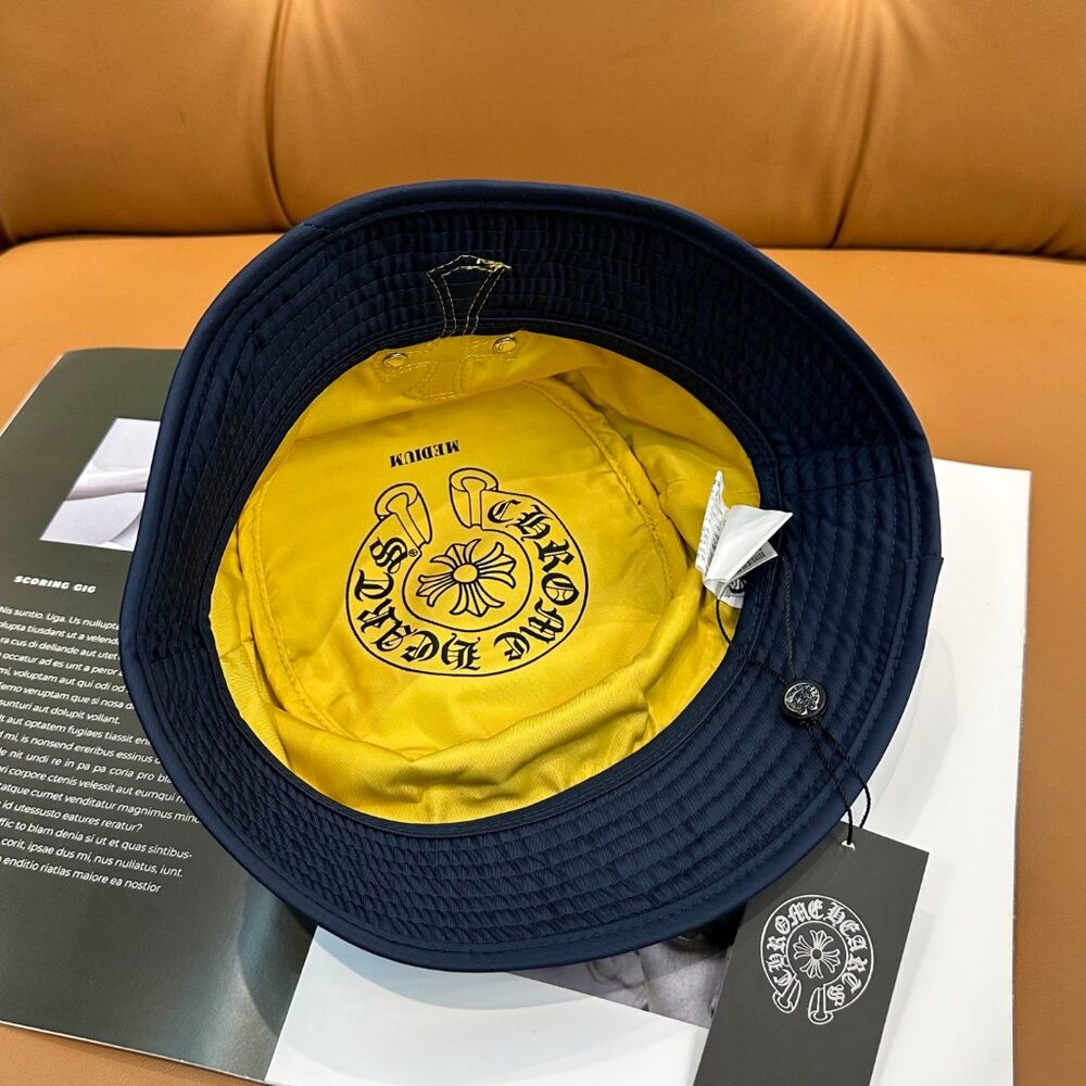 Chrome Hearts patchwork cross bucket hat - image 10